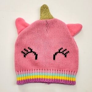Squishmallow FIFI Girls Pink Knit Hat